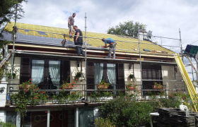 Travaux toiture ardoise naturel à Bois-le-Roi (77590)