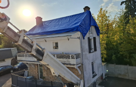  Installation d'une bâche 