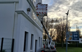 Rénovation d'une gouttière